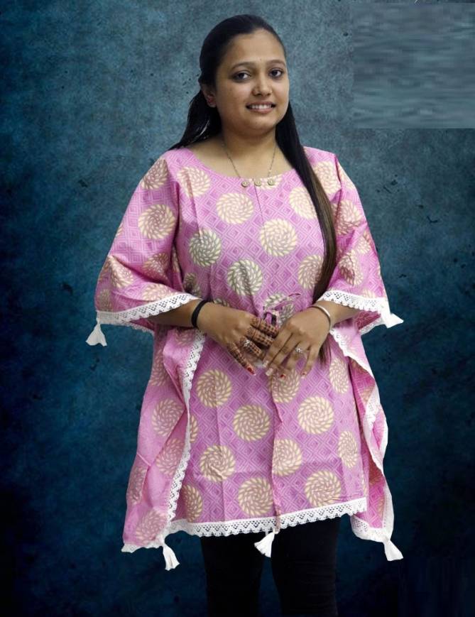 Vassu Kaftan 3 Stylish Casual Daily Wear Cotton Ladies Top Collection